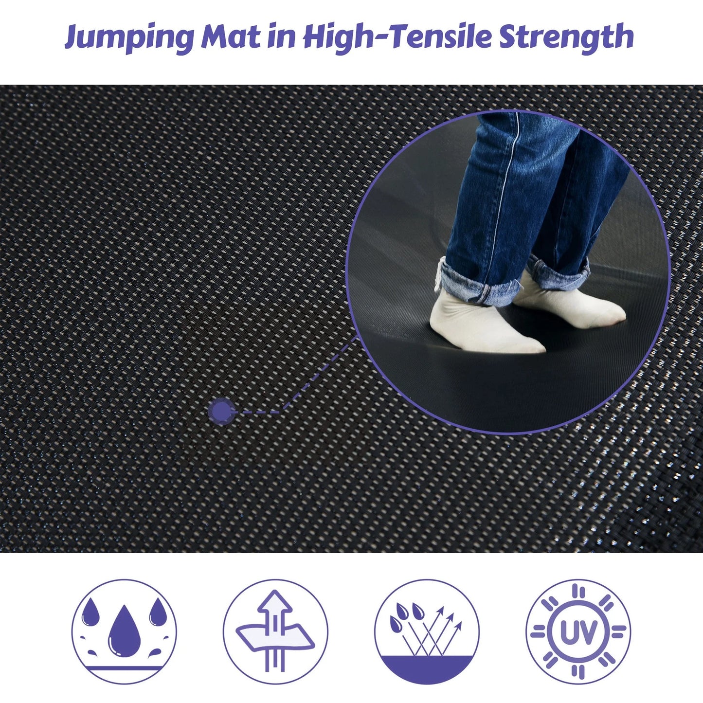 7FT Trampoline for Kids with Safety Enclosure Net, Pentinm Toddler Trampoline with Removable Slide, Upgrade Recreational Trampoline with Jumping Mat for Indoor Outdoor Backyard, Green
